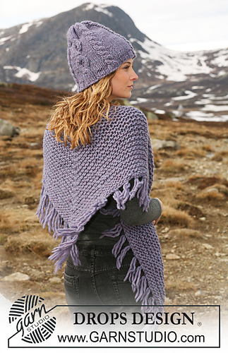 117-14 a - Mountain Air Shawl