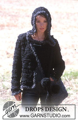 92-20 a - Crocheted Cardigan with edges