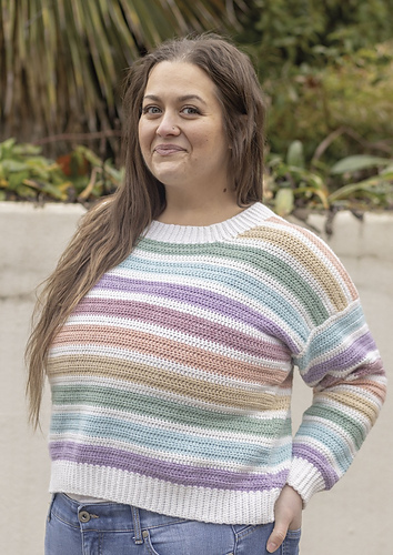 Heathered Rainbow Adult Pullover