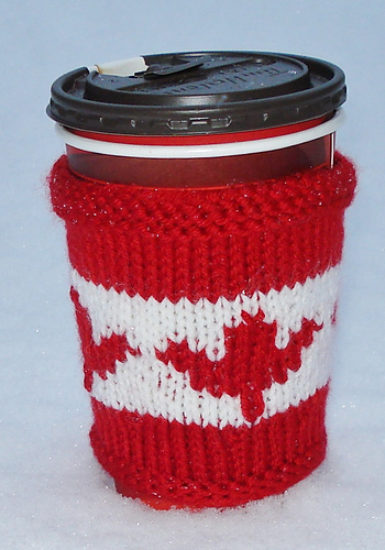 Oh Canada Coffee Cup Sweater