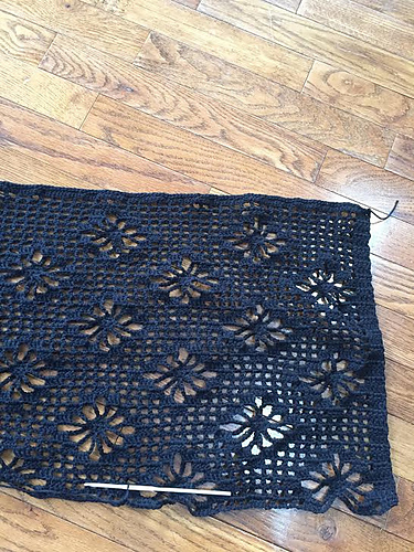 A Lacy Crocheted Cardigan
