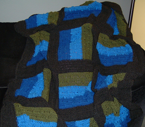 Cozy Afghan, Oregon Style