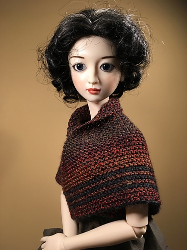 Carolina Shawl for 22" BJDs