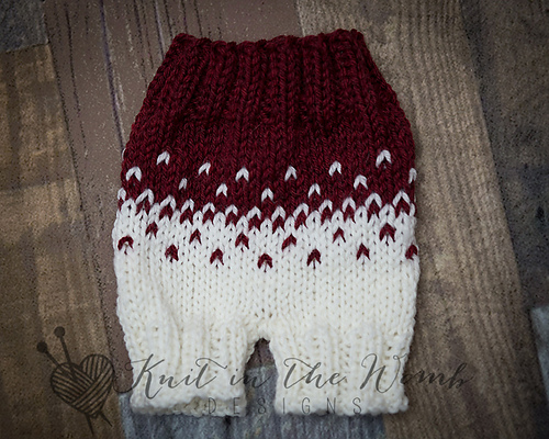 Fair Isle Ombre Shorts