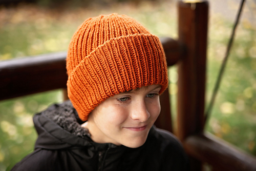 Ribbed Beanie Worsted