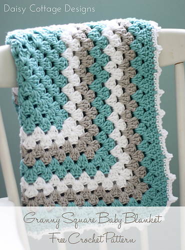 Granny Square Baby Blanket
