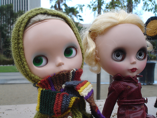 Doctor Who Scarf for Blythe dolls