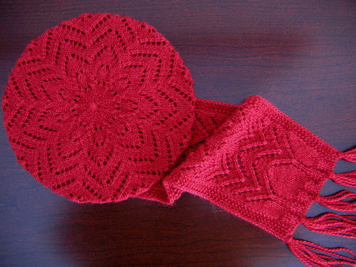 Lace Tam & Scarf