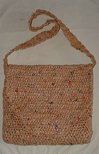 Plastic Messenger Bag