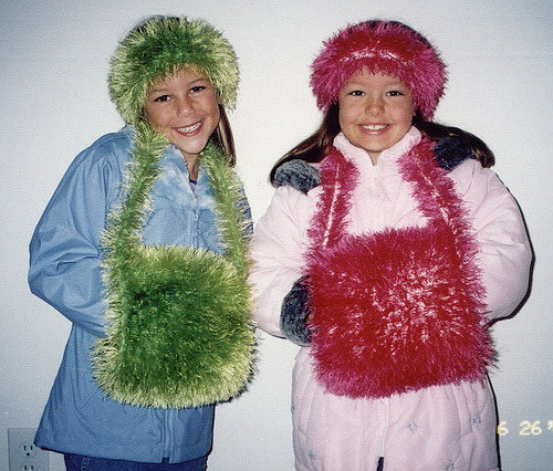 Felted Muff and Headbands