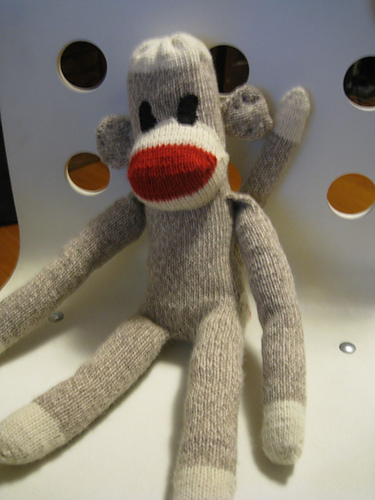 Happy Sock Monkey