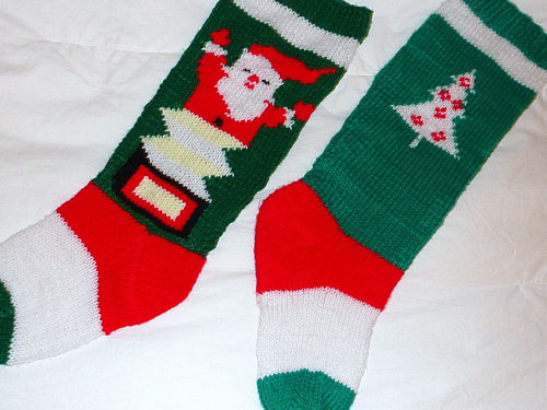 Holiday Stocking, vintage