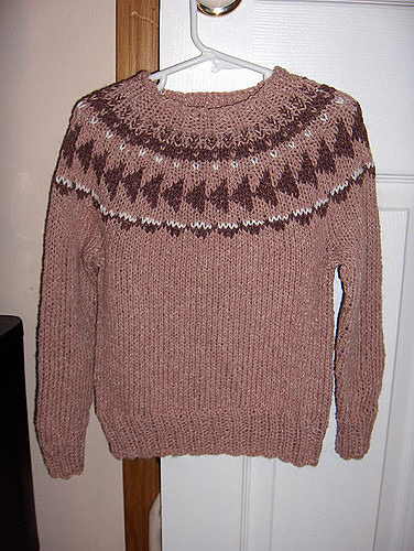 Girl's Fair Isle Sweater