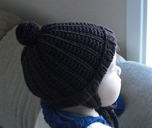 Two rounds baby hat