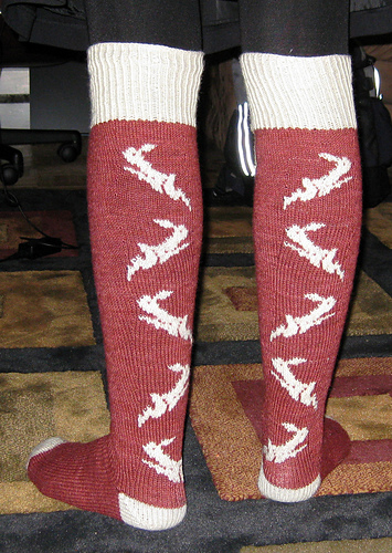 Rabbit Socks (Colorwork Chart)