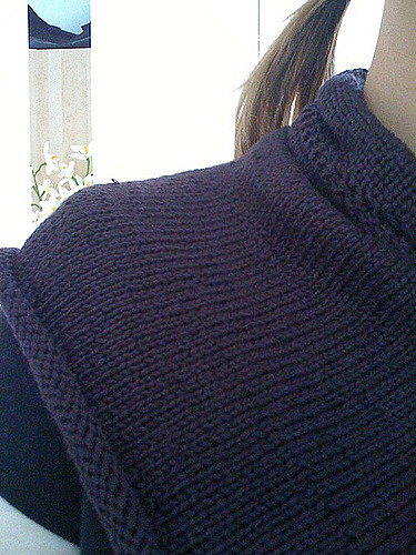 Aubergine Bamboo Shoulder Wrap