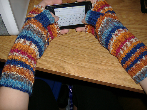 Josie Fingerless Mitts