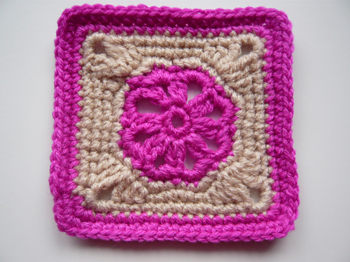 Flower Granny Square