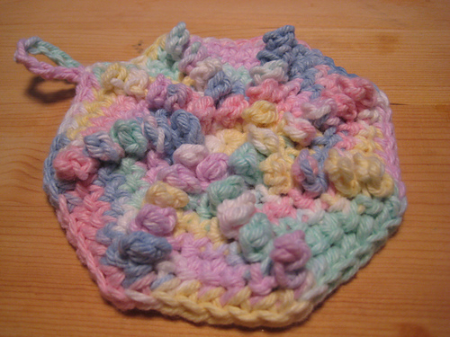 Spiral Nubby Dishcloth