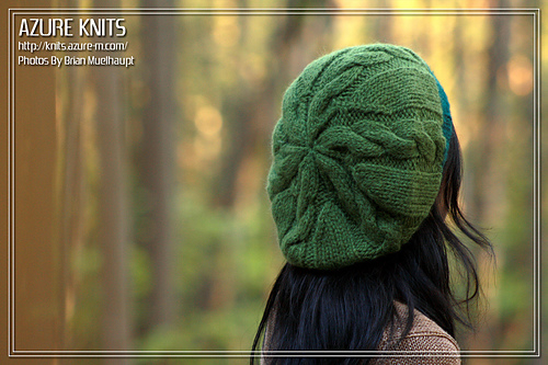Quick Cable Slouch Hat