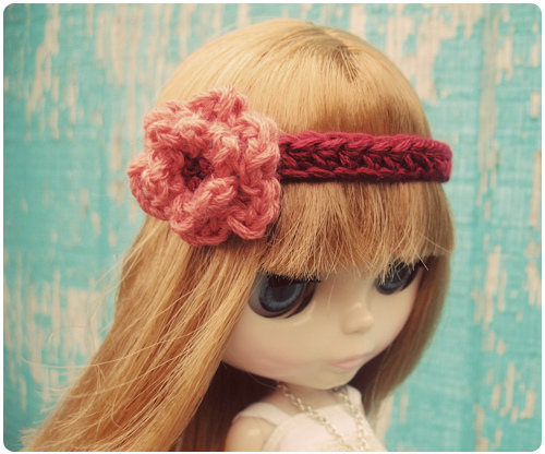 Blythe Flower Headband