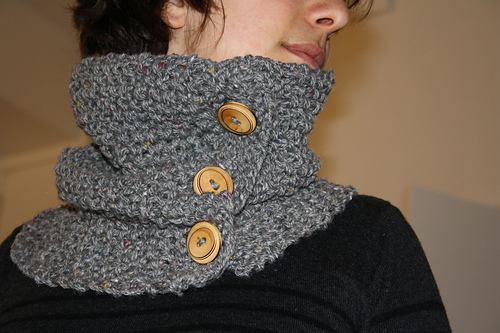 Birthday Cowl and Mittens