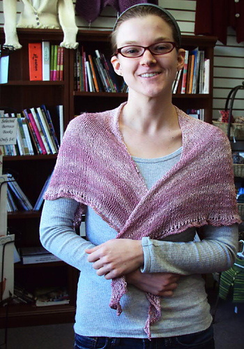 The Stay-Put Shawl