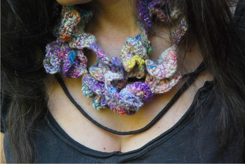 Fortune cookies necklace