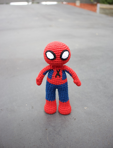 Spider-Man Amigurumi Doll