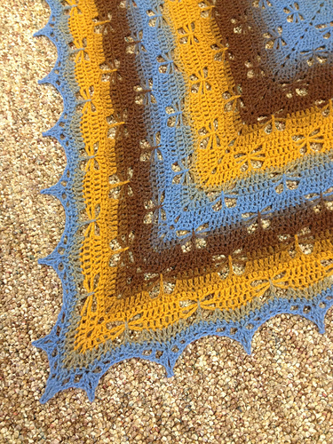 Michon's Butterfly Shawl Edging