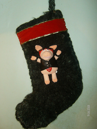 Felted Christmas Stocking