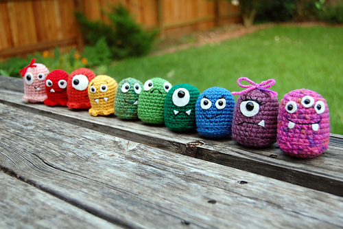 Baby Monster Beginner Amigurumi