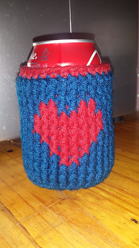 Ribbed Can Cozy