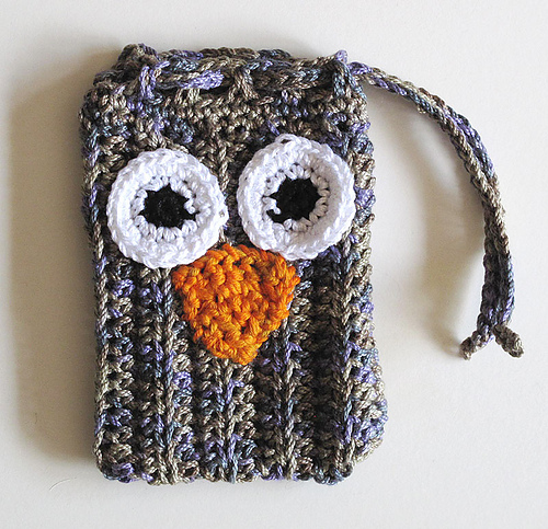 Hoot-Hoot~ Owl Drawstring Pouch