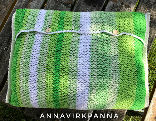 Soft n green pillow