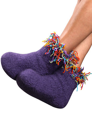Tekapo Knit Felt Slippers