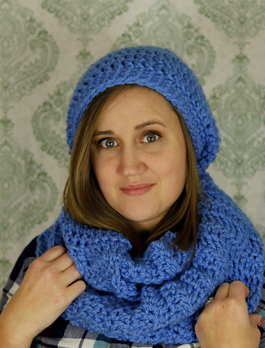 MJ Infinity Scarf and Slouchy Hat