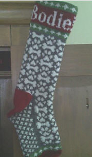 Bodie's Christmas Stocking Chart