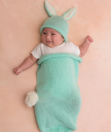 Cottontail Bunny Cocoon & Hat -  Cocoon