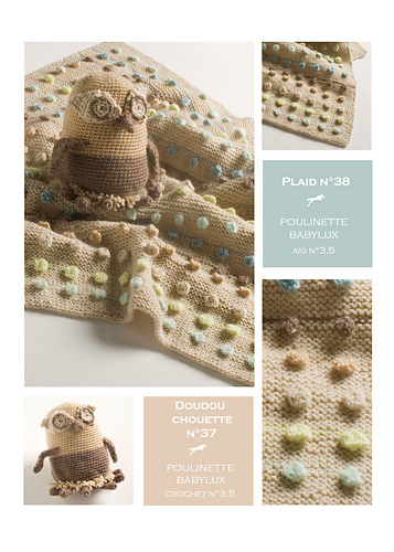 CB13 Doudou owl-Plaid n°37-38