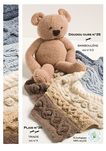 CB15 BEAR-TARTAN RUG N°35-36