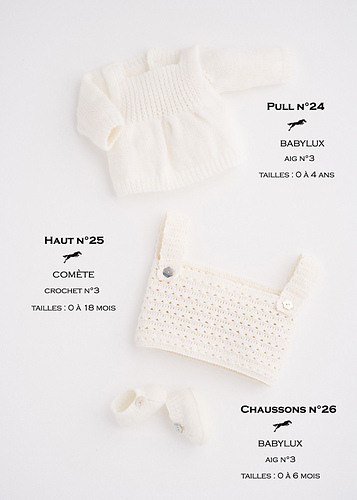 CB16 Jumper-Top-Booties N°24-25-26