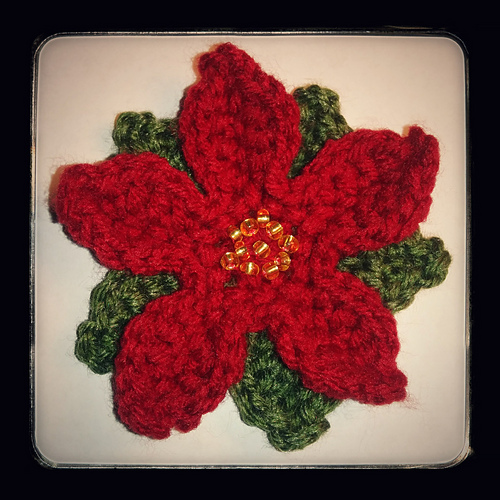 Christmas Poinsettia Flower
