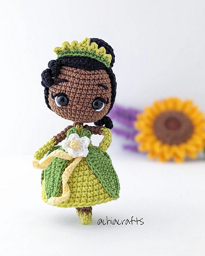 Tiana Princess Amigurumi
