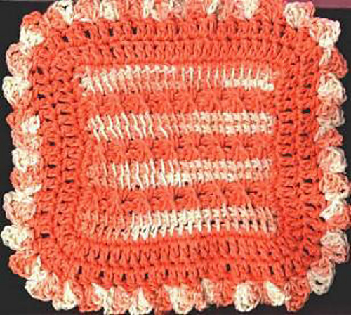 Crochet Dishcloth or Hot Mat