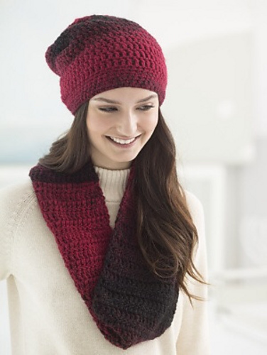 Effortless Hat and Cowl
