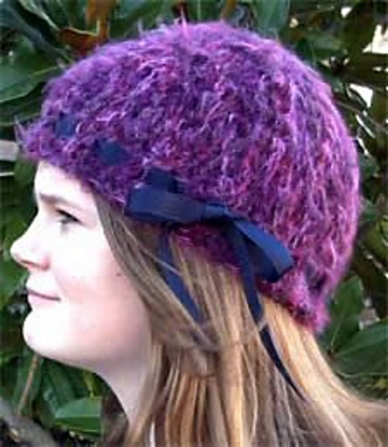 Ribbon Weave Cloche