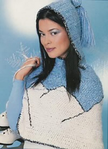 Pierrot Hooded Cape