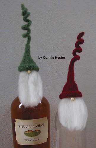 Santa Bottle Topper