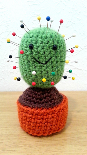 Happy Cactus Pin Cushion